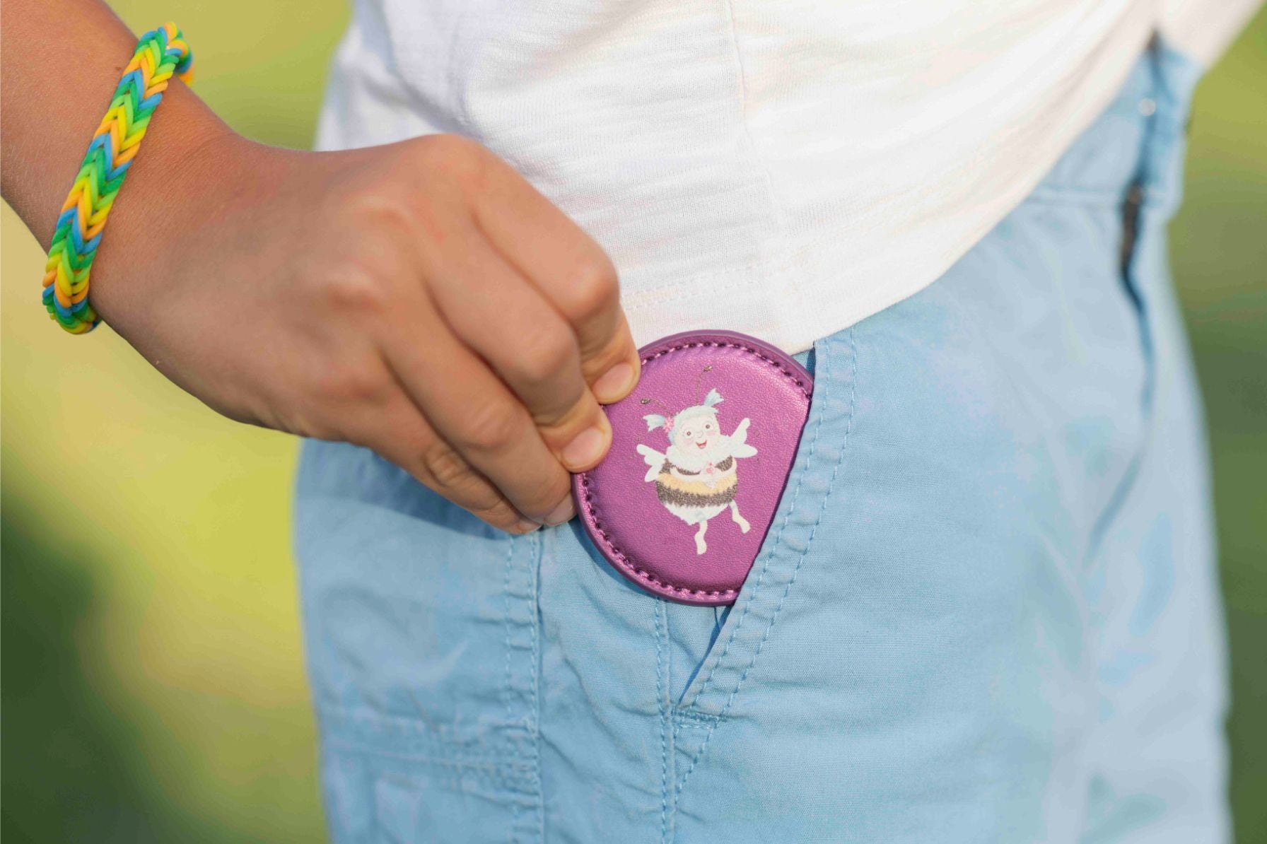 Pauliena Scheibe kann handlich eingesteckt werden